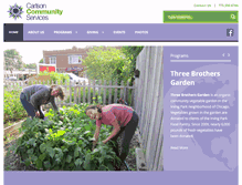 Tablet Screenshot of carlsoncommunityservices.org